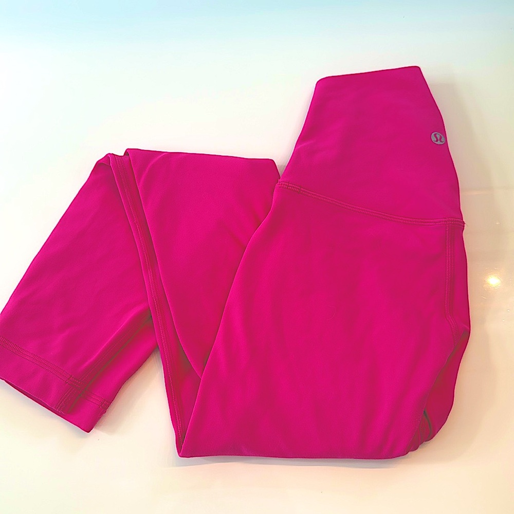 Lululemon Hot Pink Leggings